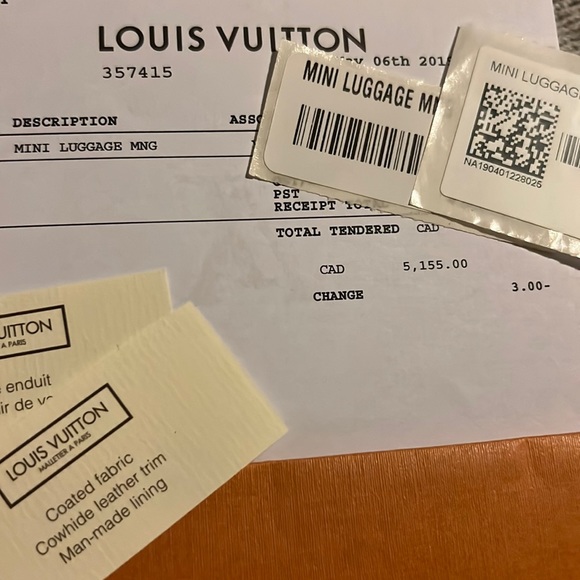 Louis Vuitton Ltd edition mini luggage monogram top handle shoulder brown purse - Picture 8 of 15